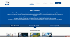 Desktop Screenshot of fto.nl